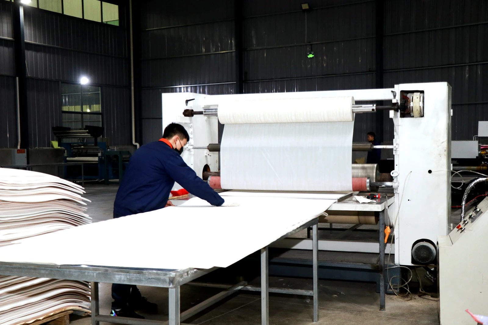 Lamination line at Newin Best factory